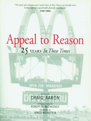 cover image of Appeal to Reason